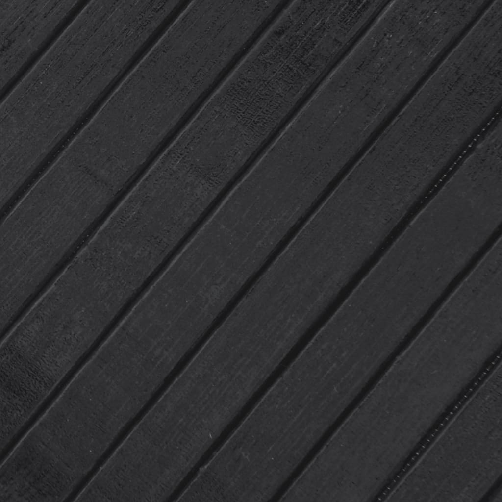 Rug Rectangular Grey70x500 cm Bamboo