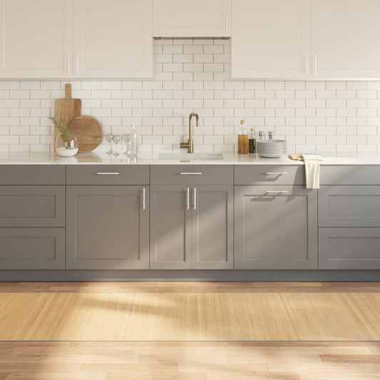 Rug Rectangular Light Natural80x1000 cm Bamboo