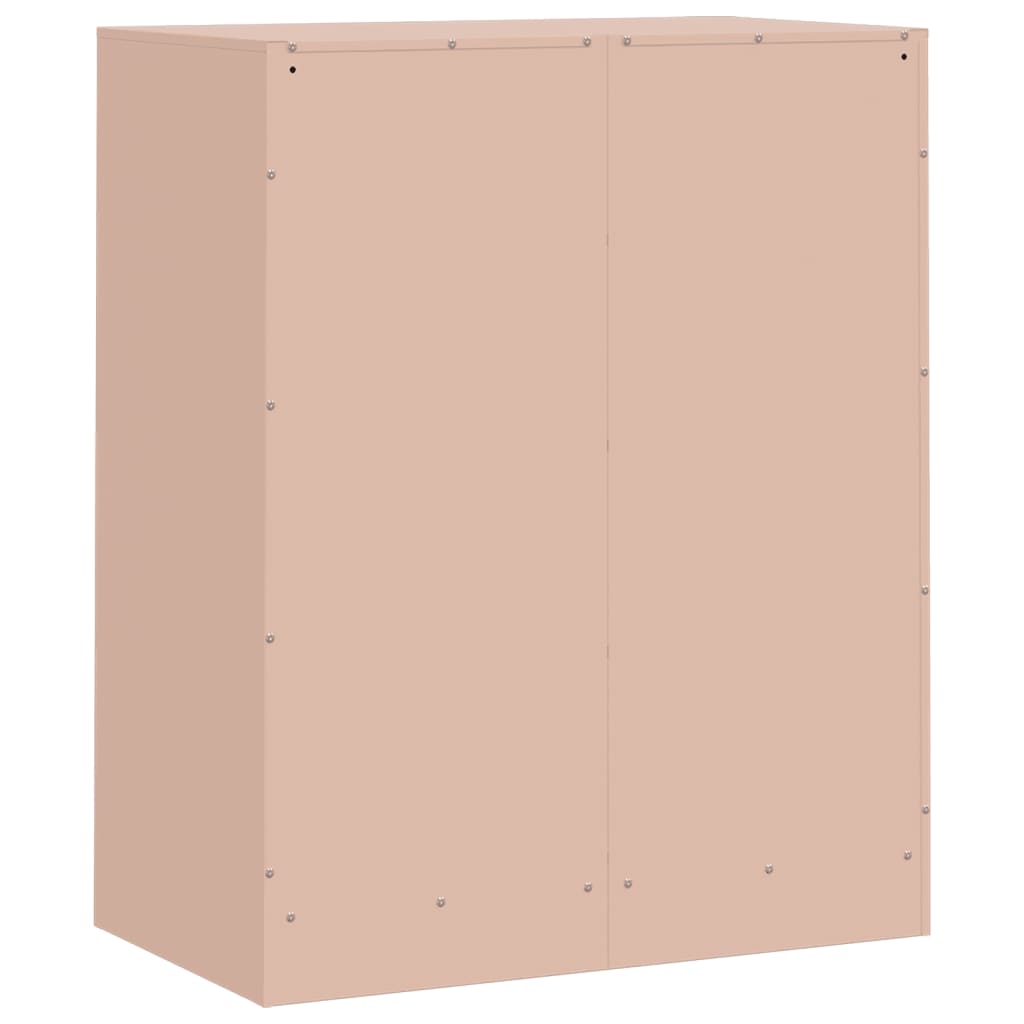Sideboard Pink 67x39x83 cm Steel