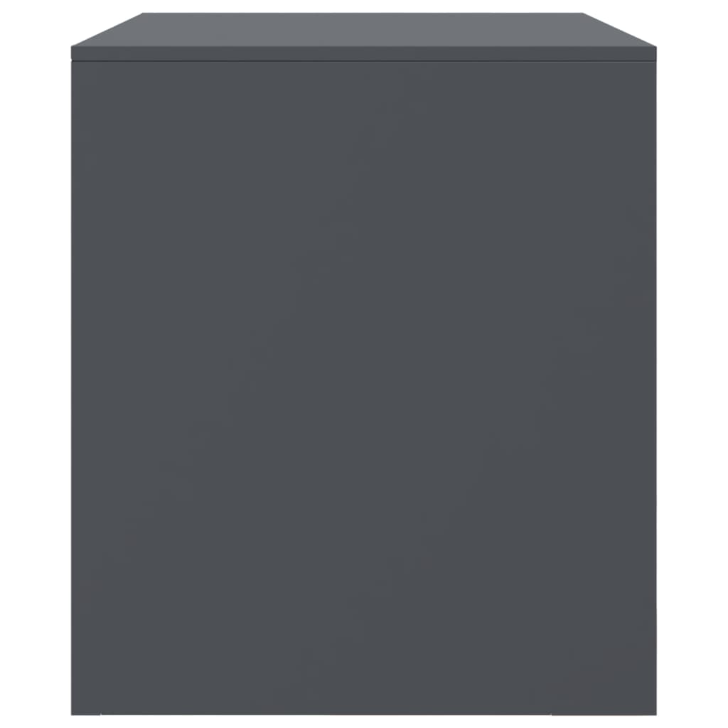 TV Cabinet Anthracite 67x39x44 cm Steel