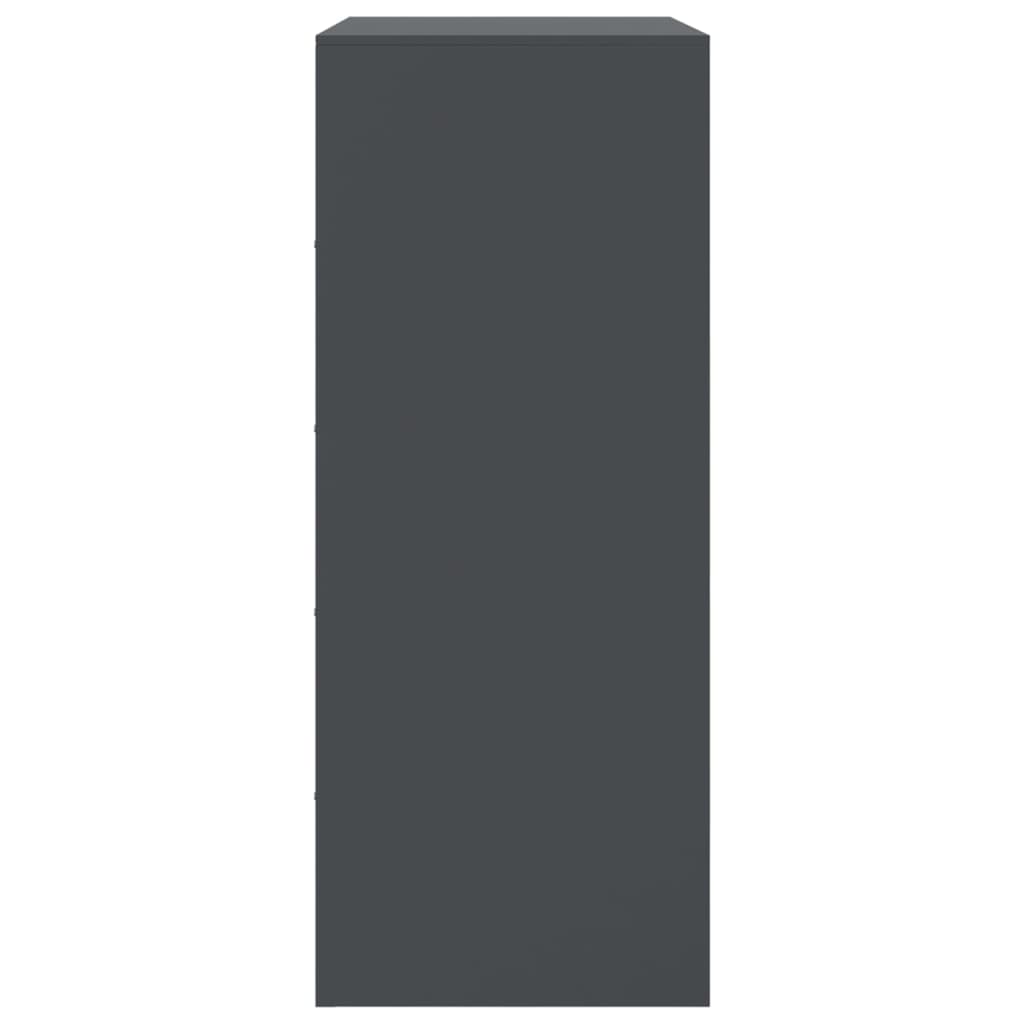 Highboard Anthracite 67x39x95 cm Steel