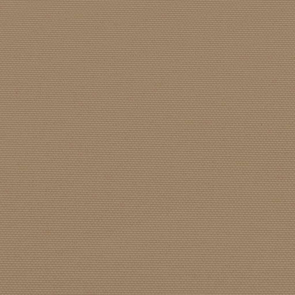 Retractable Side Awning Taupe 117x300 cm