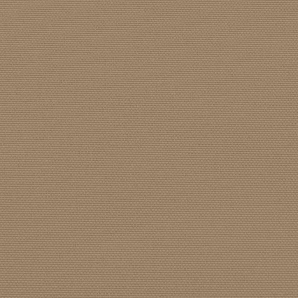 Retractable Side Awning Taupe 140x300 cm