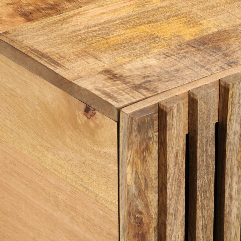 Coffee Table 100x55x40 cm Solid Wood Rough Mango