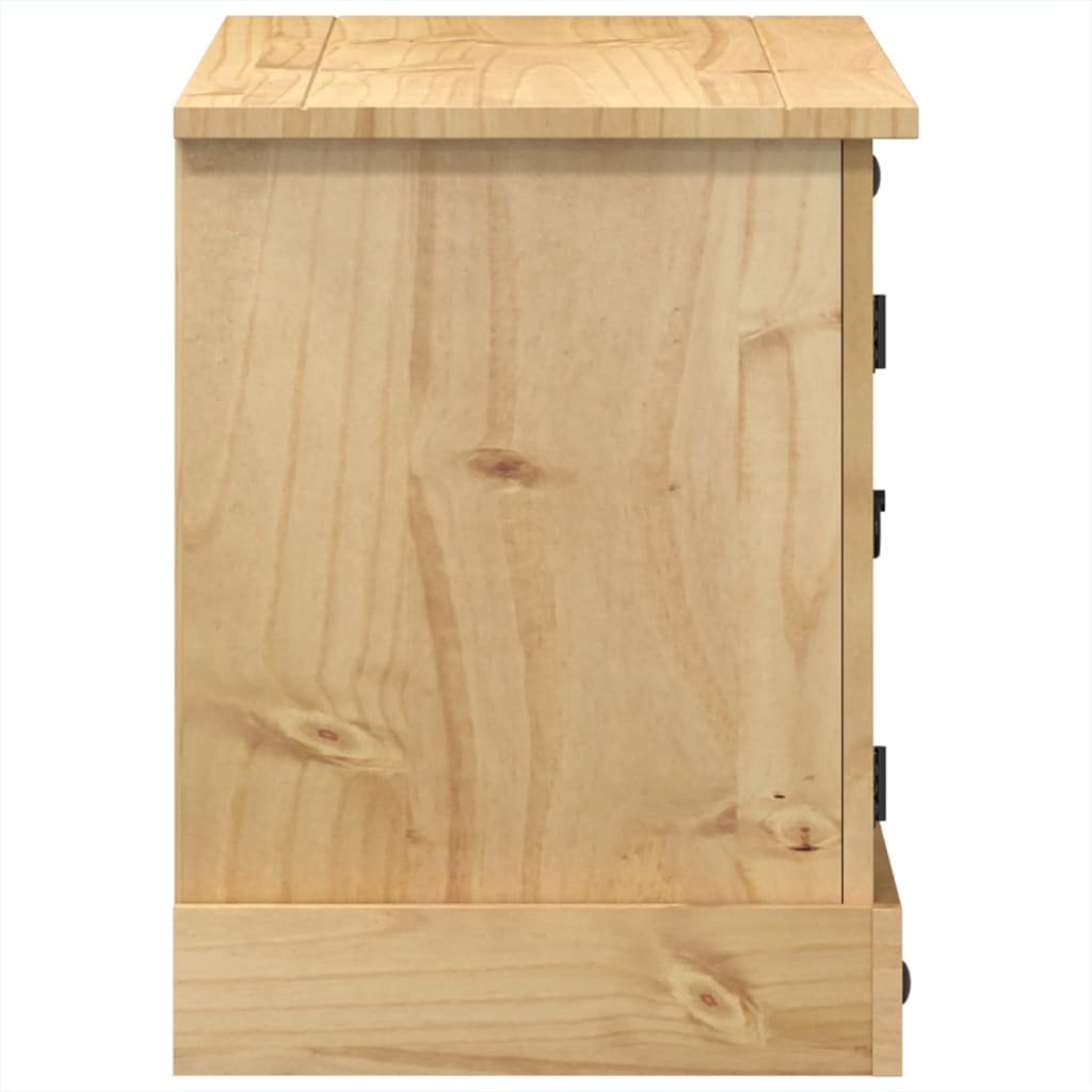 TV Cabinet Corona 100x40x52 cm Solid Wood Pine