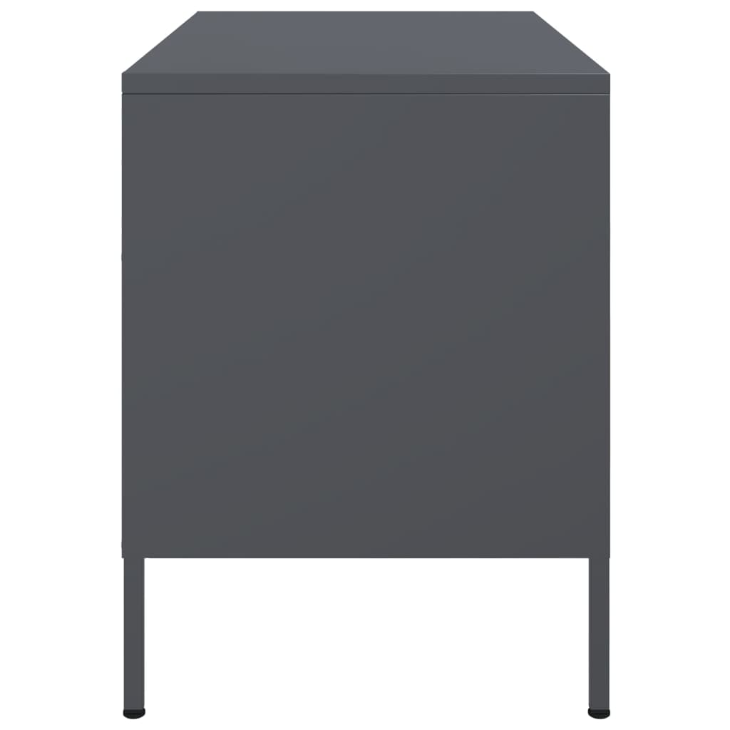 TV Cabinet Anthracite 68x39x50.5 cm Steel