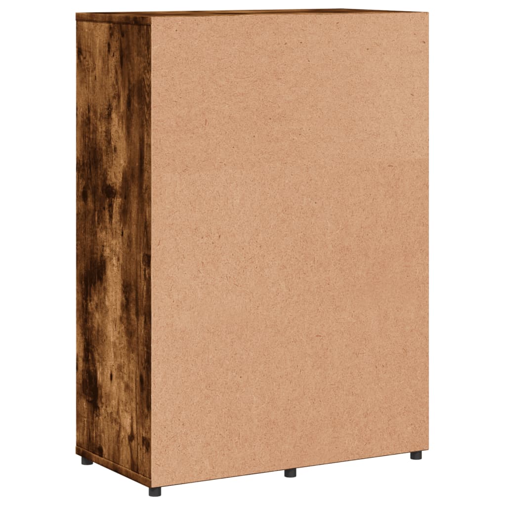 Sideboards 2 pcs Smoked Oak 60x31x84 cm Engineered Wood