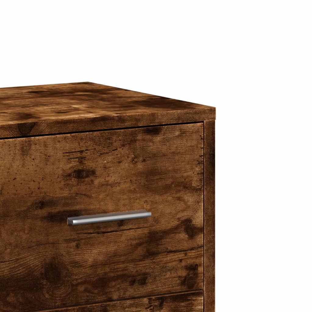 Sideboards 2 pcs Smoked Oak 60x31x84 cm Engineered Wood