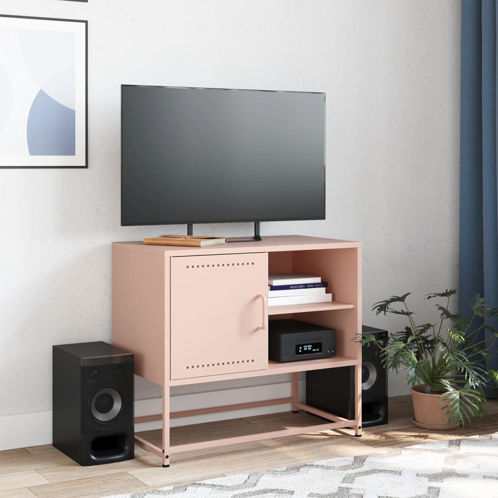 Highboard White 100.5x39x107 cm Steel