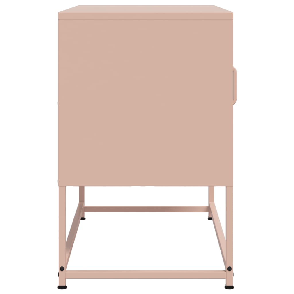 Highboard White 100.5x39x107 cm Steel