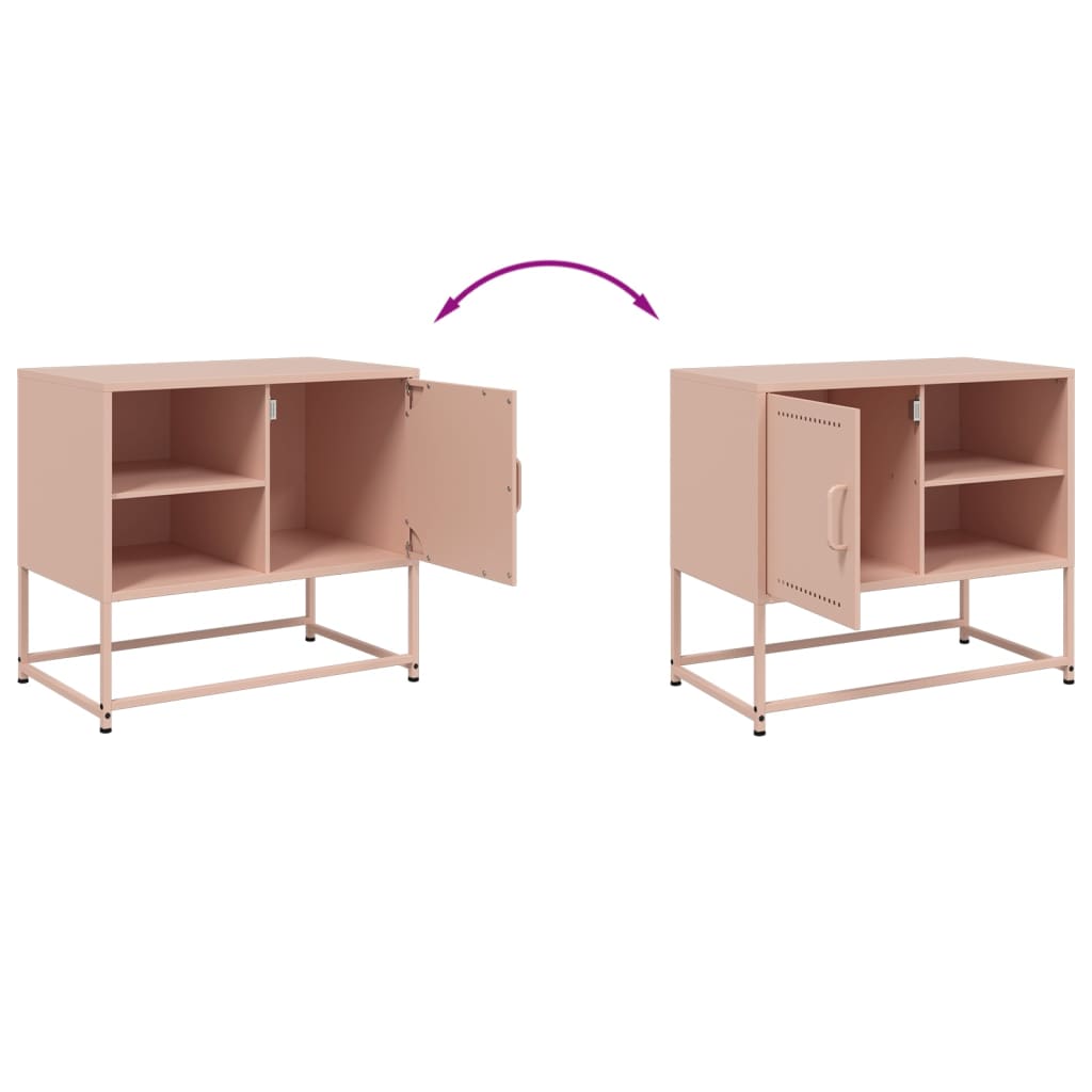 Highboard White 100.5x39x107 cm Steel