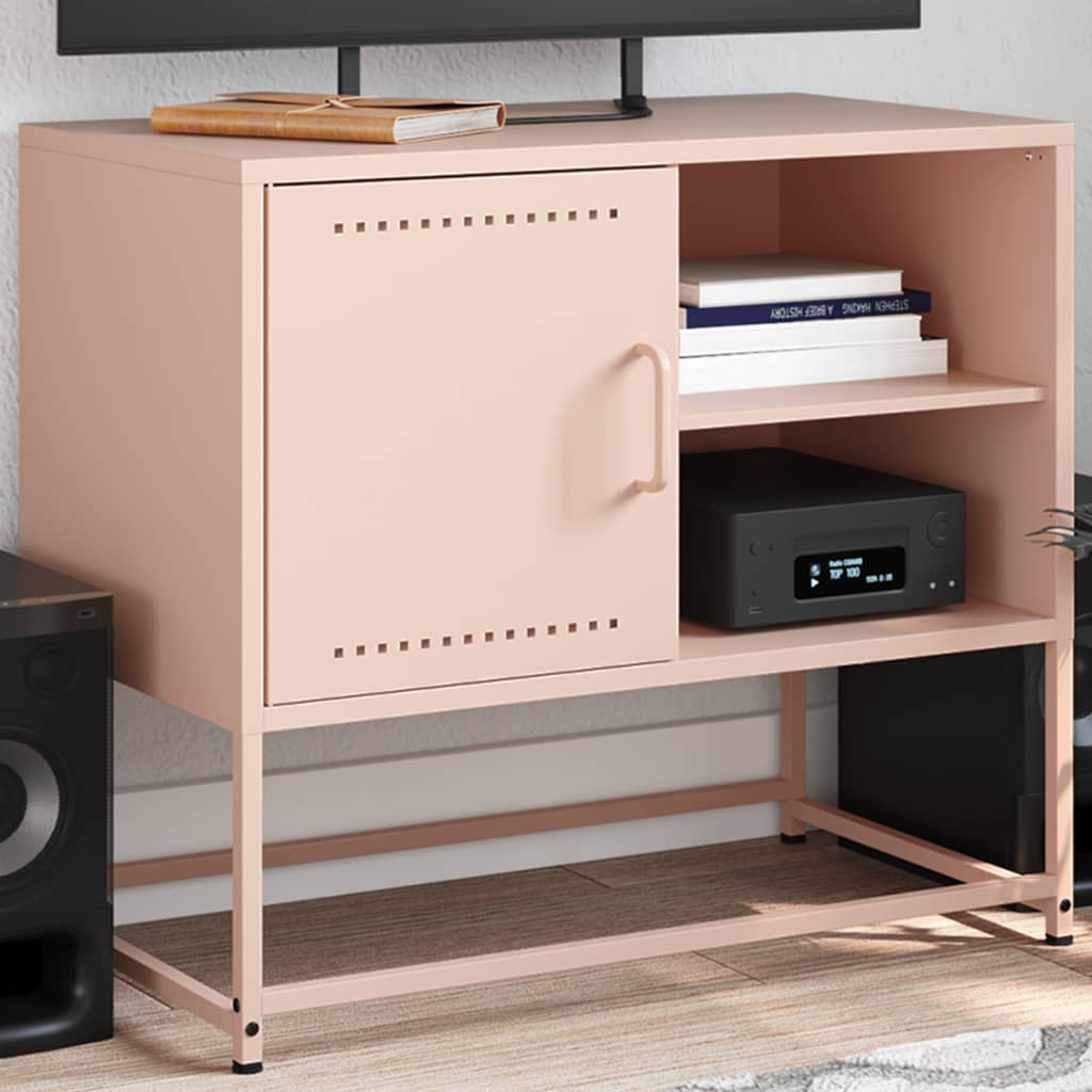 Highboard White 100.5x39x107 cm Steel