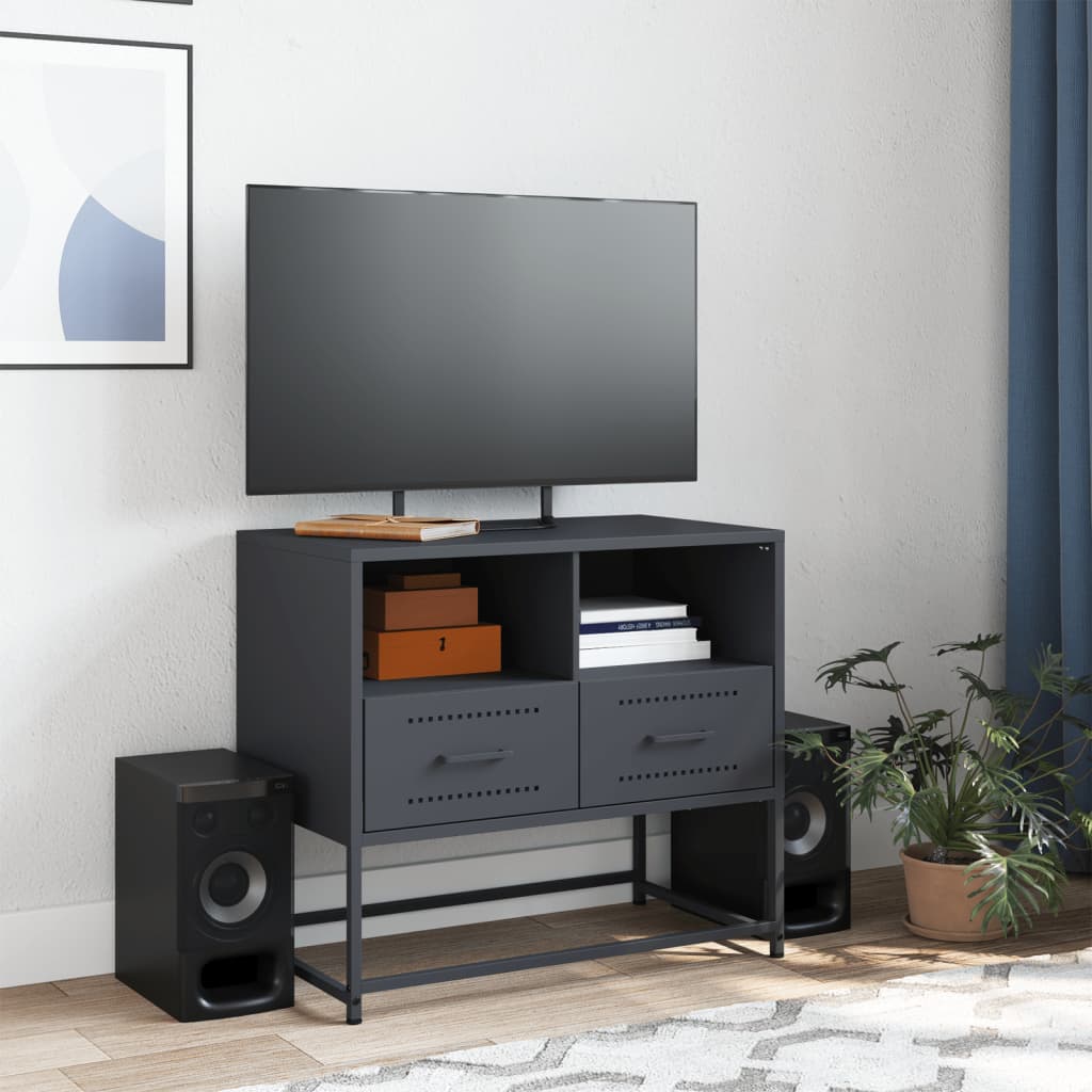 TV Cabinet Anthracite 68x39x60.5 cm Steel