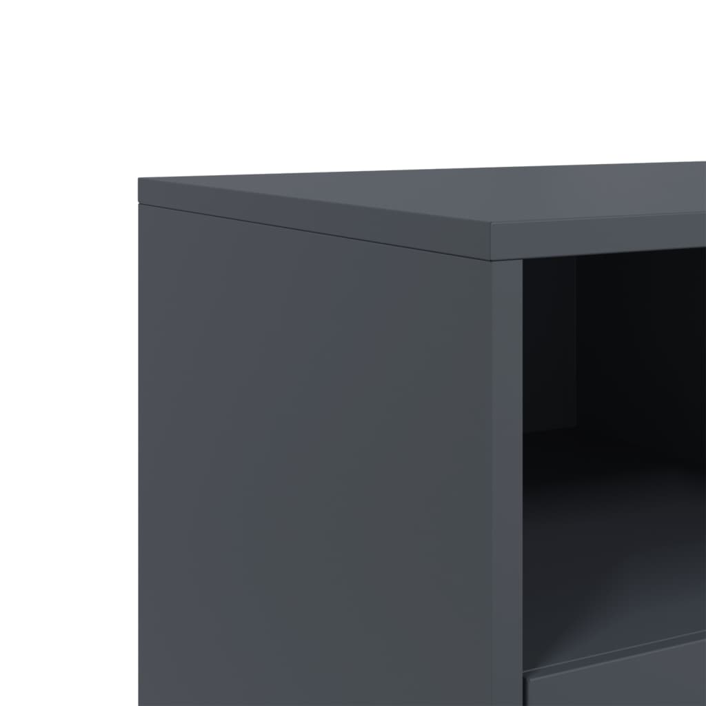 TV Cabinet Anthracite 68x39x60.5 cm Steel