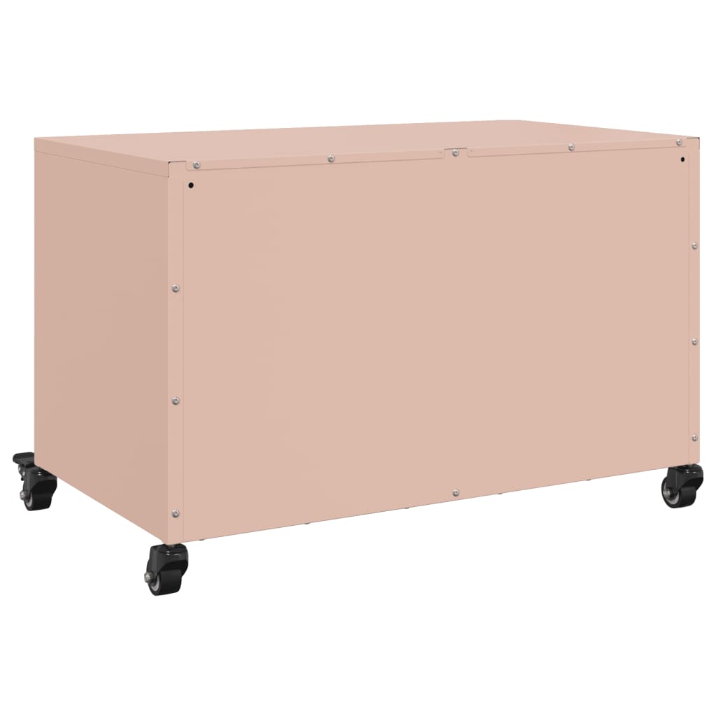 TV Cabinet Pink 68x39x43.5 cm Steel