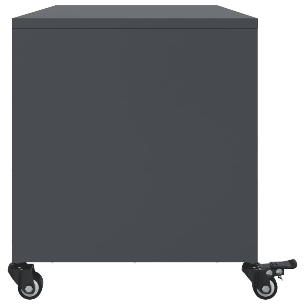 TV Cabinet Anthracite 68x39x43.5 cm Steel