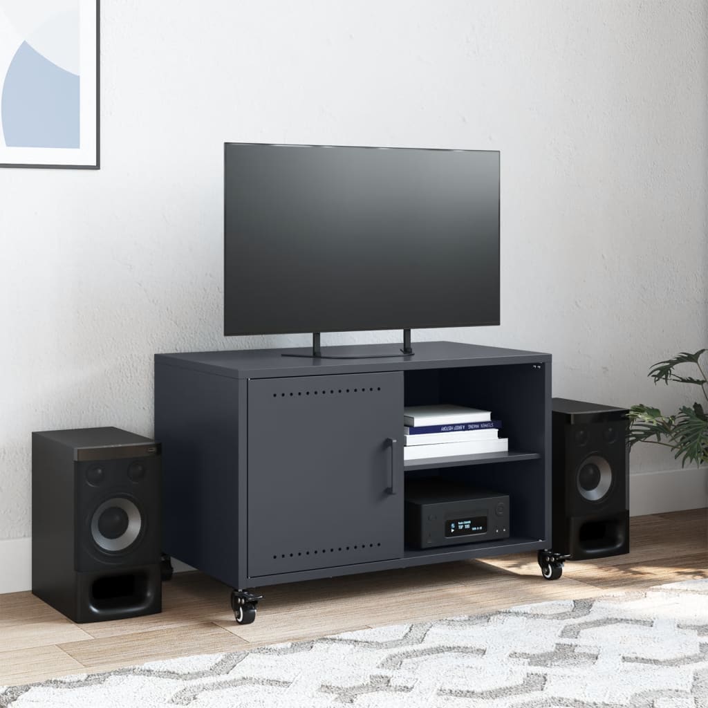TV Cabinet Anthracite 68x39x43.5 cm Steel
