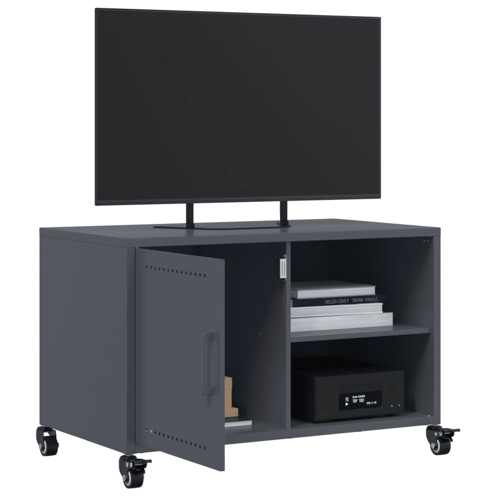 TV Cabinet Anthracite 68x39x43.5 cm Steel