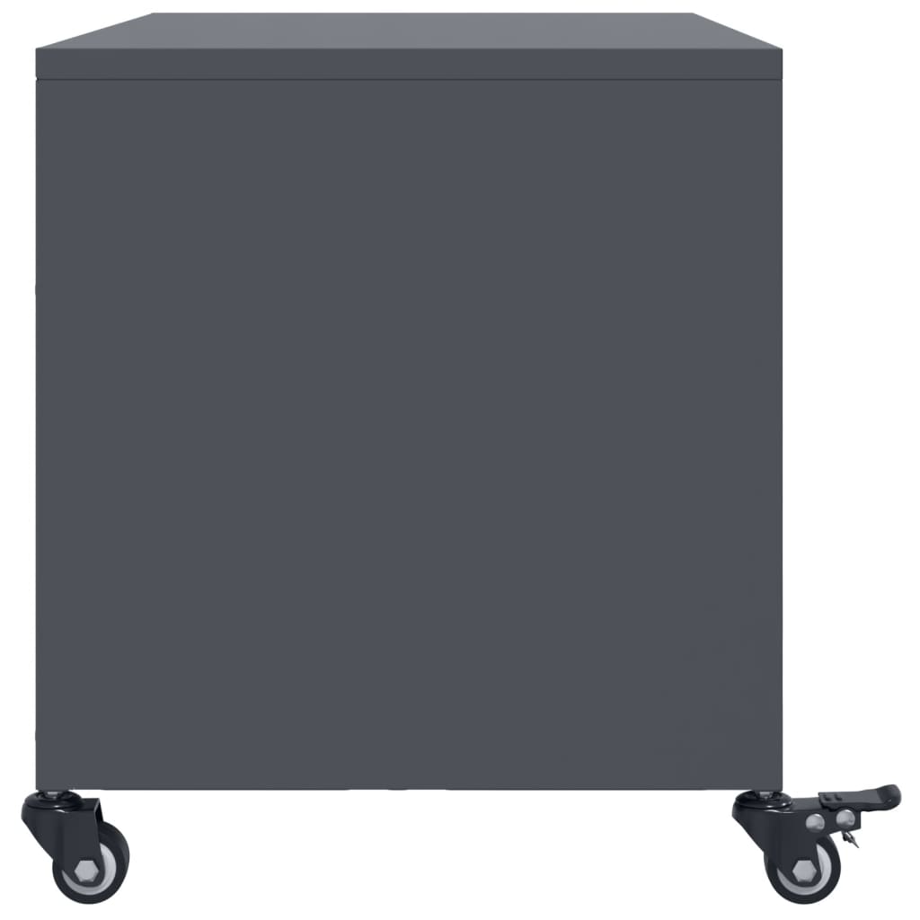 TV Cabinet Anthracite 68x39x43.5 cm Steel