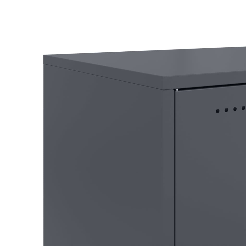 TV Cabinet Anthracite 68x39x43.5 cm Steel