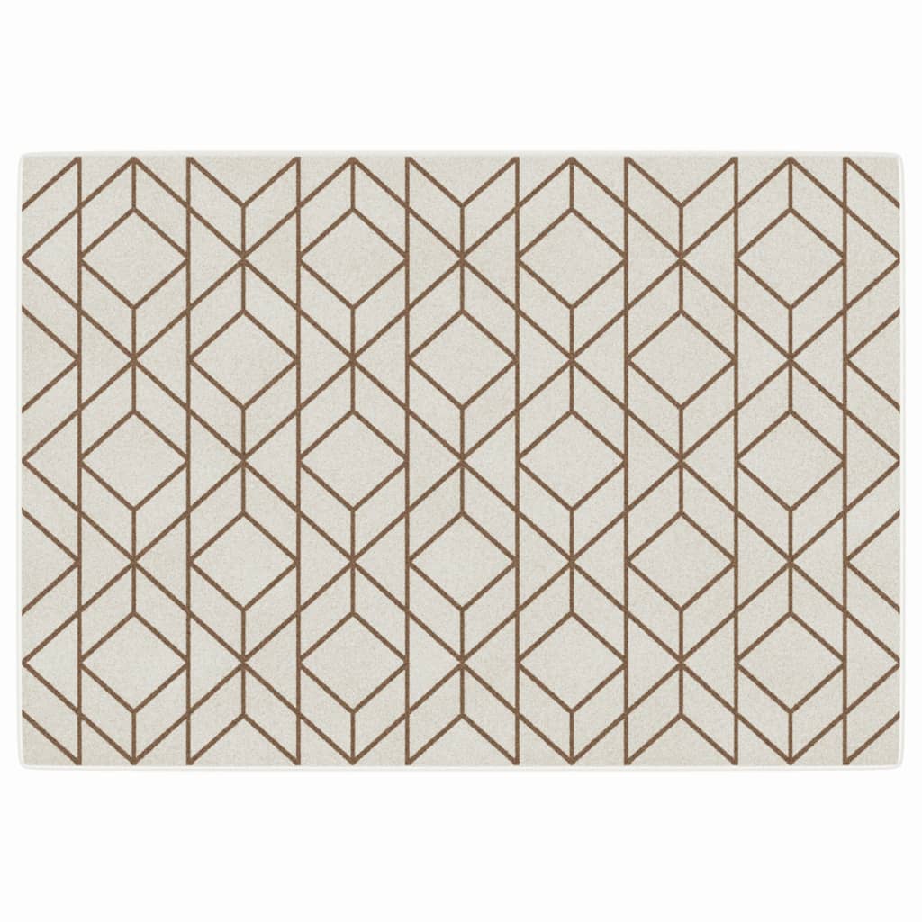 Indoor & Outdoor Rug Short Pile Multicolour 160x230 cm Anti Slip