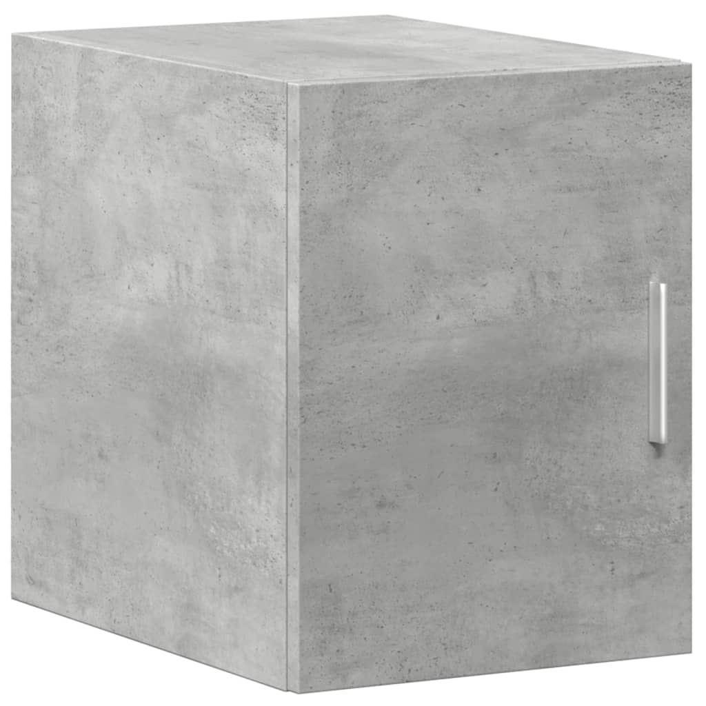 Wall Cabinet Concrete Grey 30x42.5x40 cm Engineered Wood