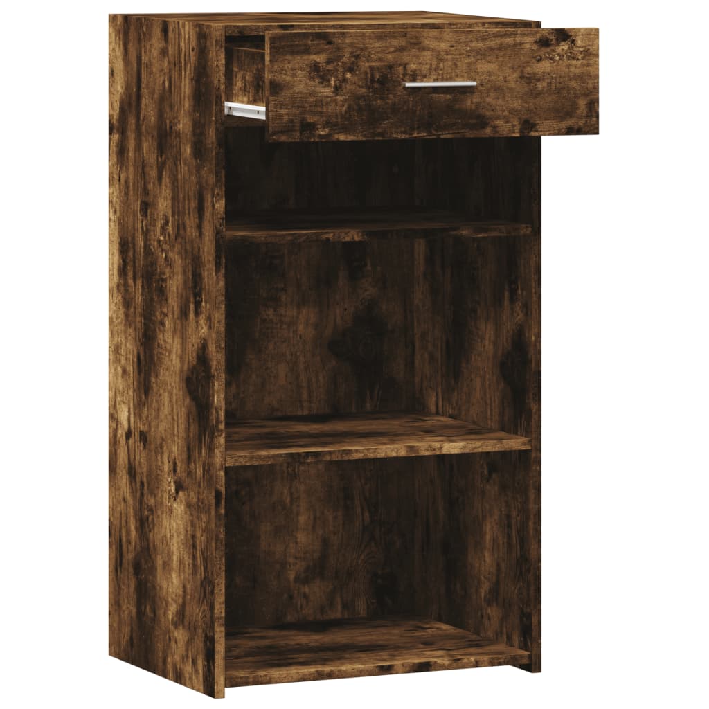 Sideboard Smoked Oak 50x42.5x93 cm Engineered Wood