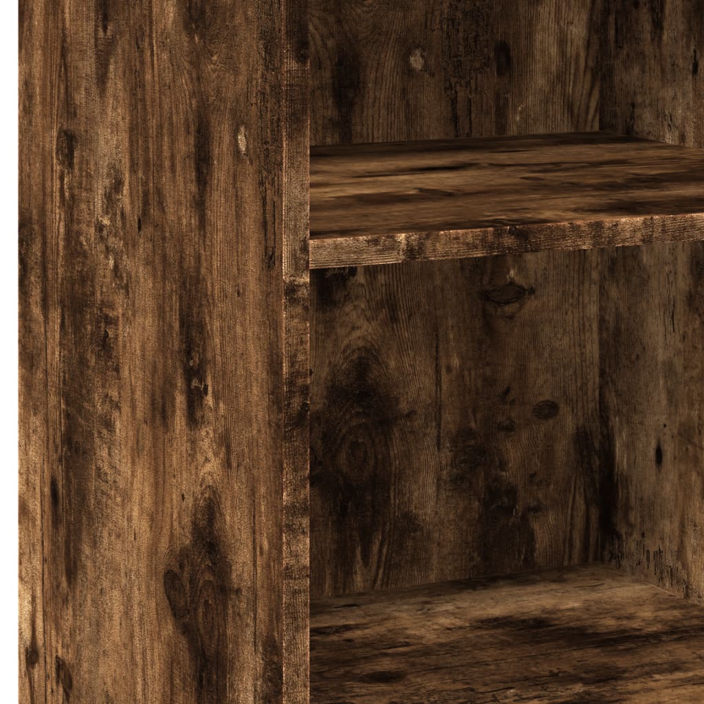 Sideboard Smoked Oak 45x41x93 cm Engineered Wood