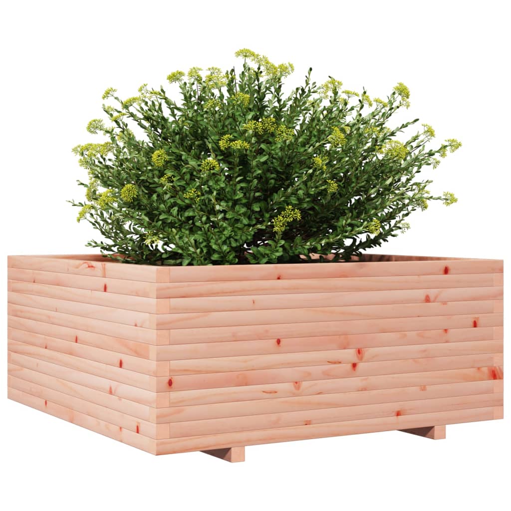 Garden Planter 110x110x49.5 cm Solid Wood Douglas