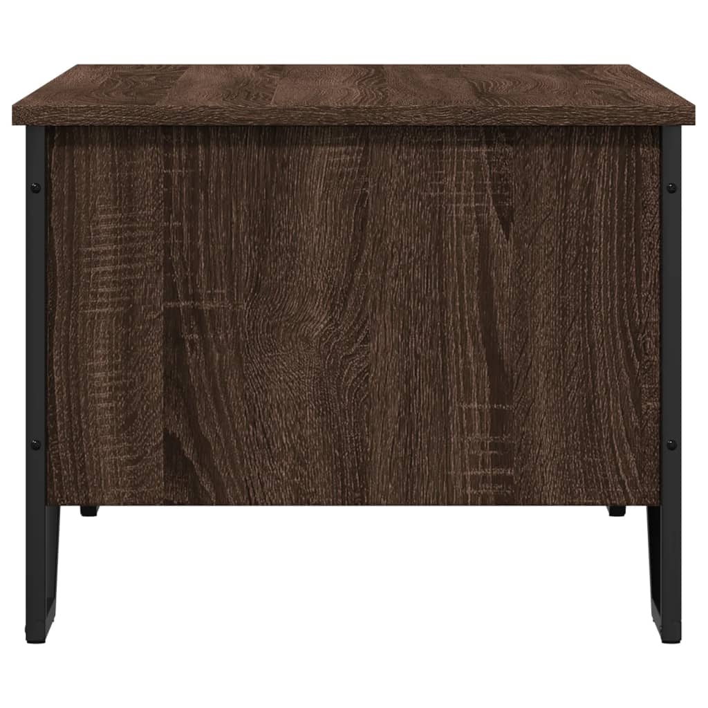 Coffee Table Brown Oak 100x51x40 cm Engineered Wood