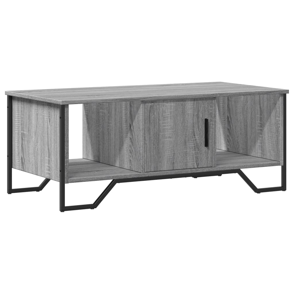 Coffee Table Grey Sonoma 100x51x40 cm Engineered Wood