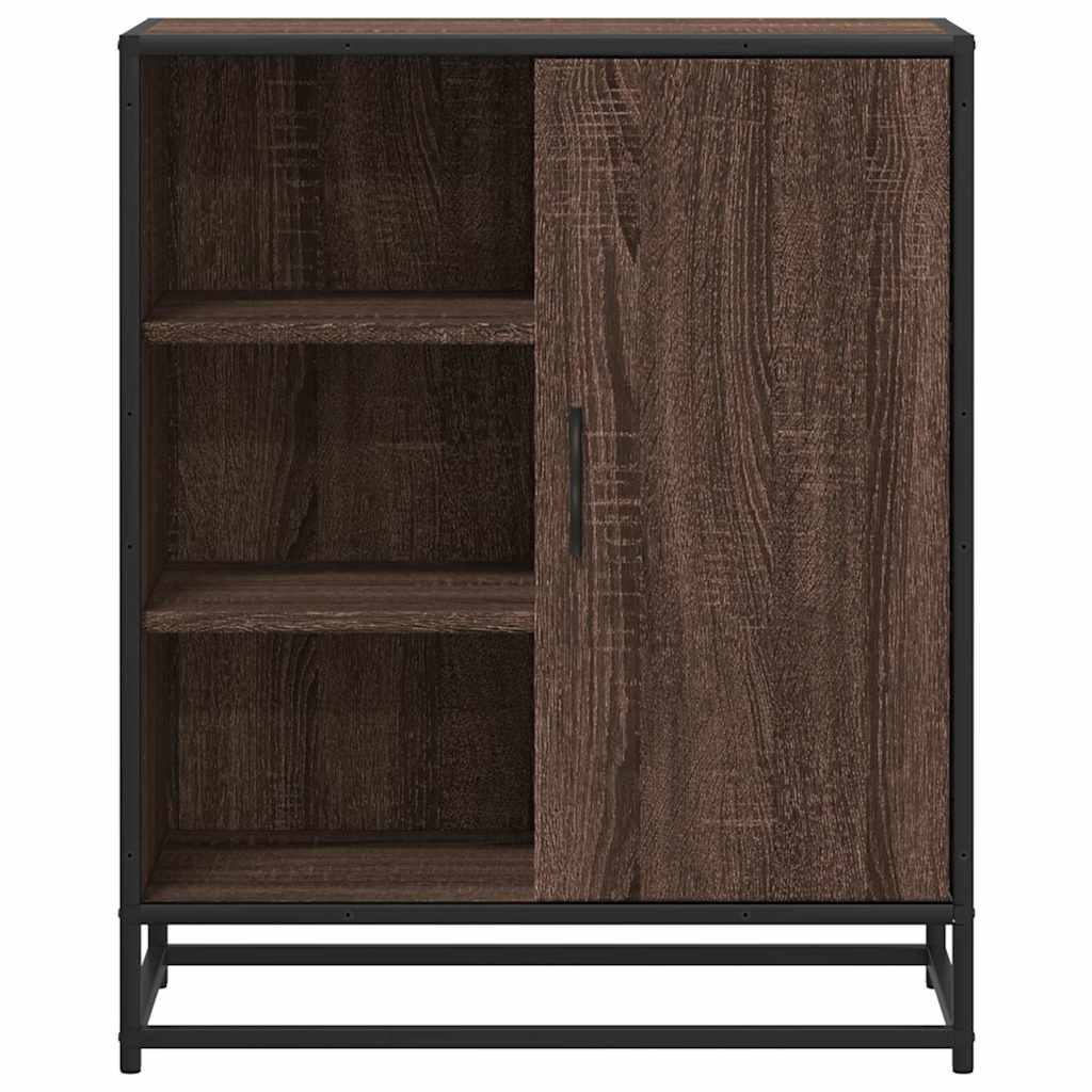 Sideboard Brown Oak 62x35x76 cm Engineered Wood