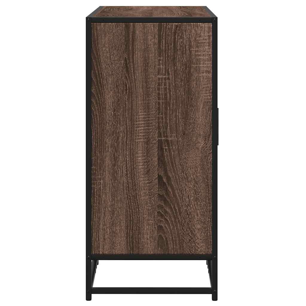 Sideboard Brown Oak 94x35x76 cm Engineered Wood