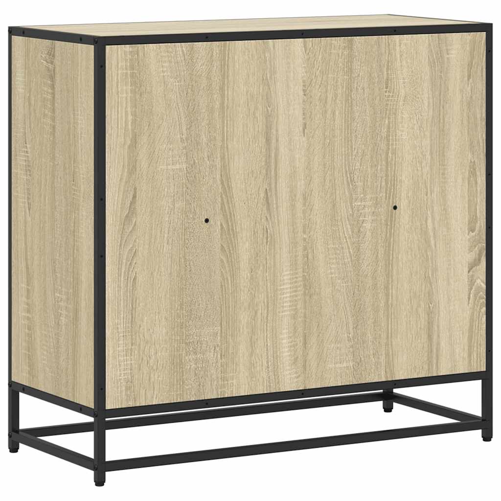 Book Cabinet Sonoma Oak 80.5x35x76 cm Engineered Wood