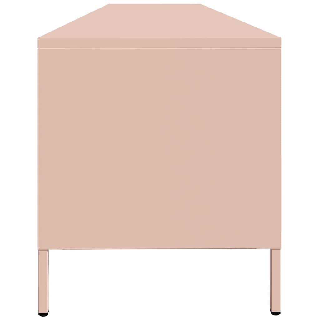 TV Cabinet Pink 202x39x43.5 cm Cold-rolled Steel