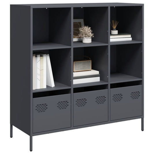 Highboard Anthracite 101.5x39x103.5 cm Steel