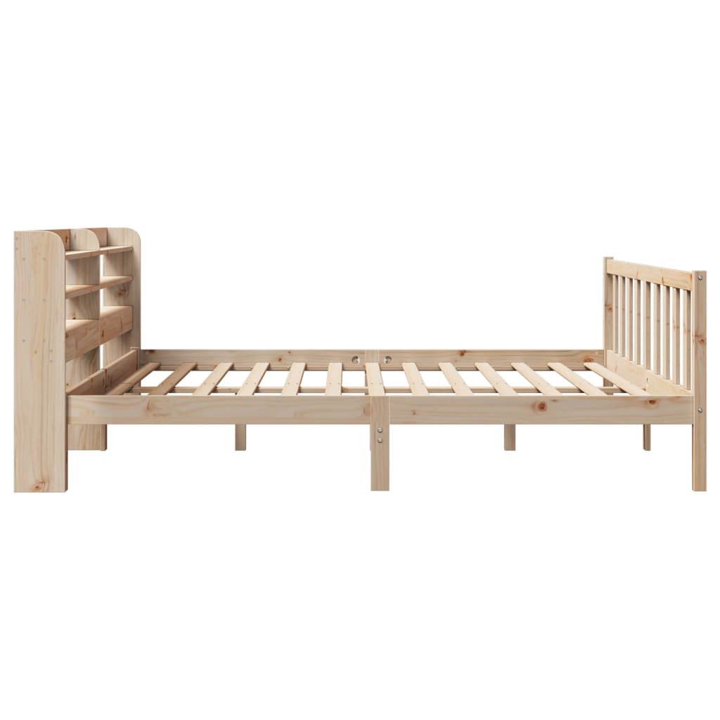 Bed Frame without Mattress 180x200 cm Super King Solid Wood Pine
