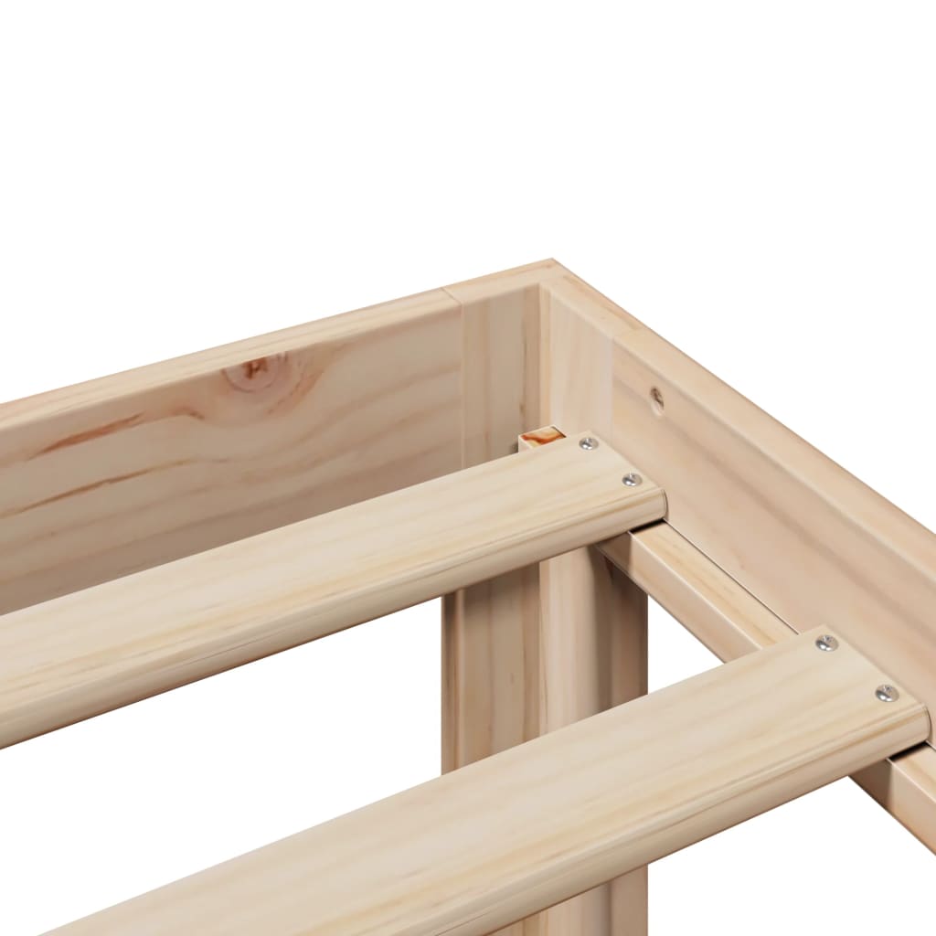 Bed Frame with Headboard without Mattress 140x200 cm