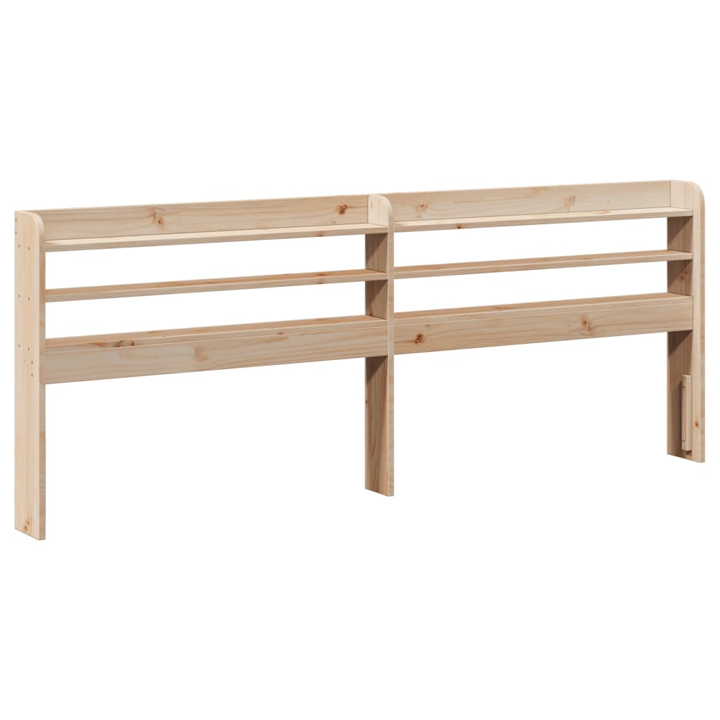 Bed Frame without Mattress 140x200 cm Solid Wood Pine