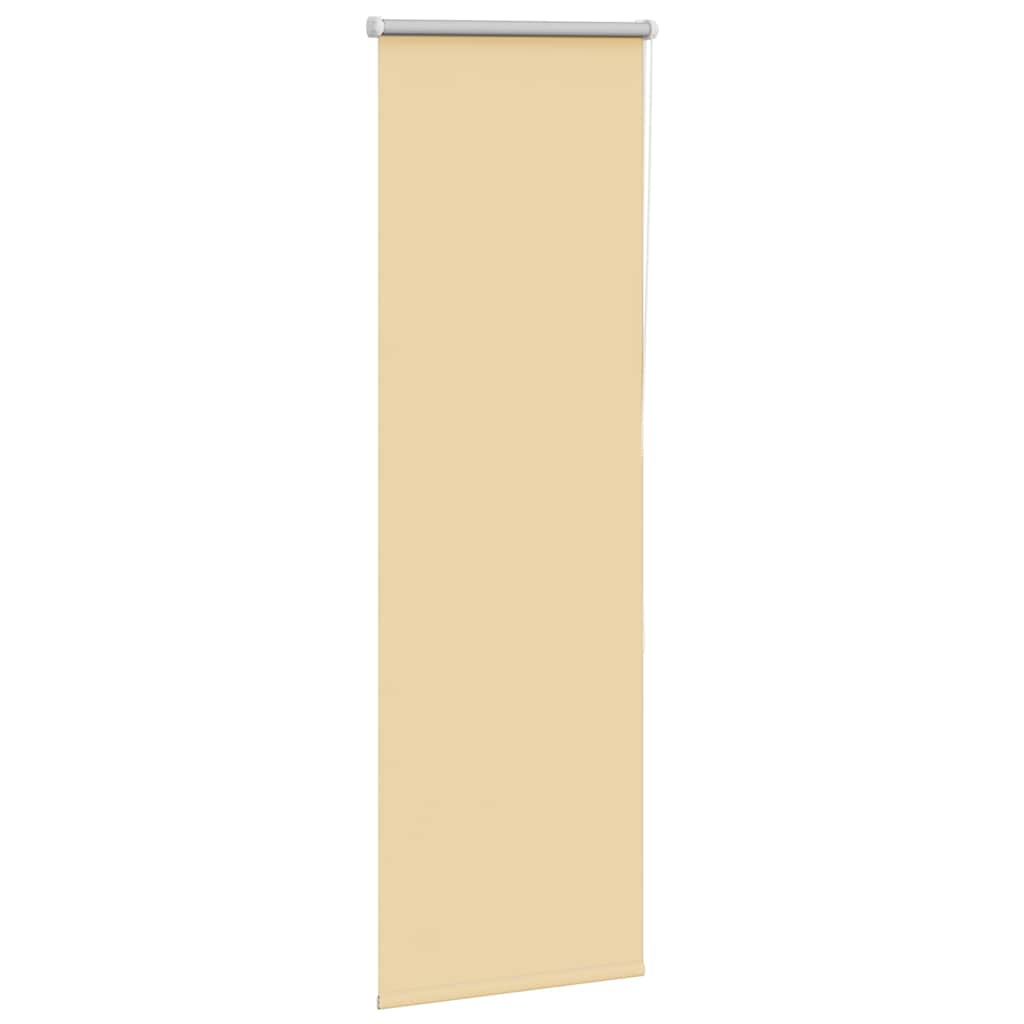 Roller Blind Blackout Beige 40x175 cm Fabric Width 35.7 cm Polyester