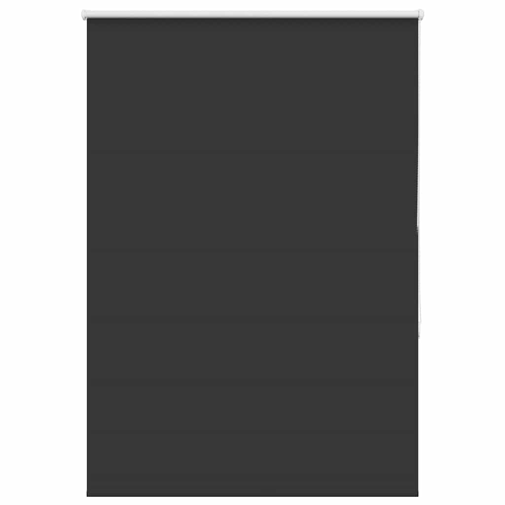 Roller Blind Blackout Black 90x175 cm Fabric Width 85.7 cm Polyester