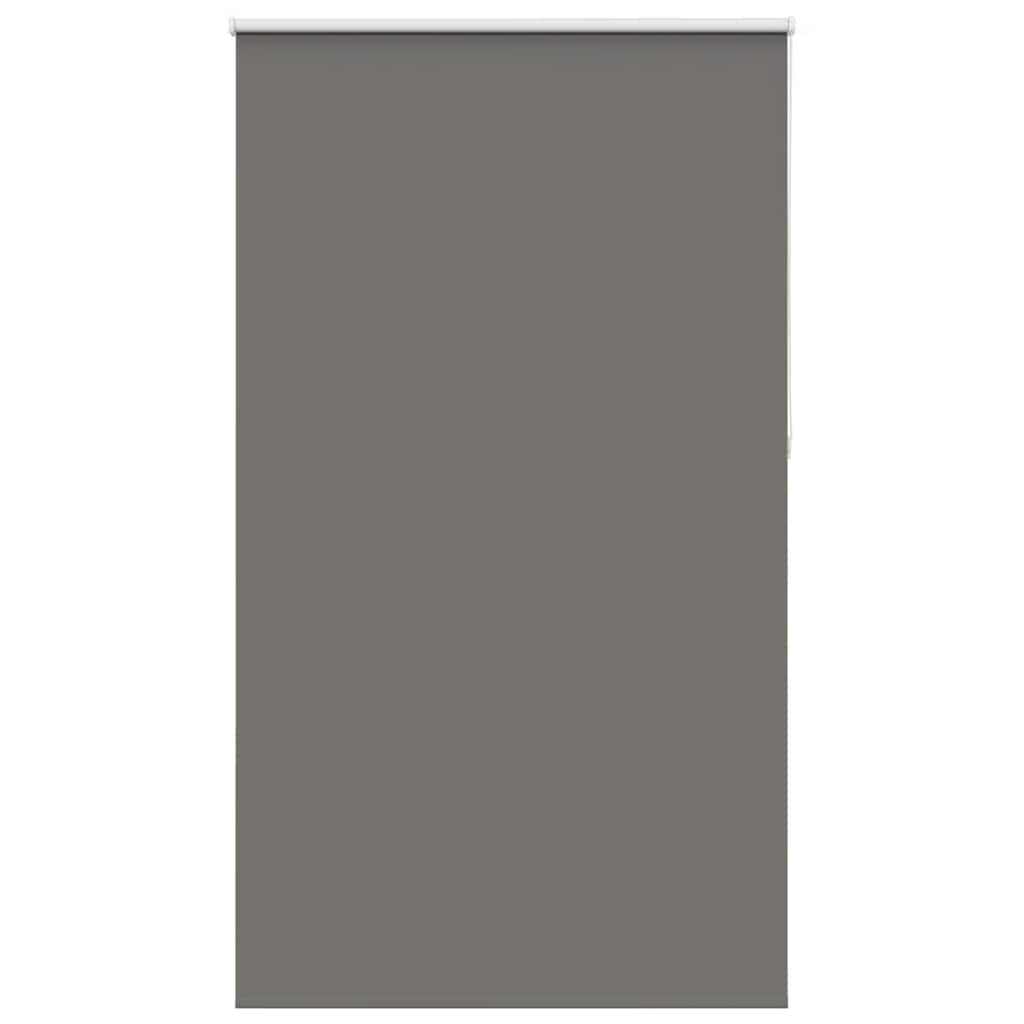 Roller Blind Blackout Grey 135x210 cm Fabric Width 131.6 cm Polyester