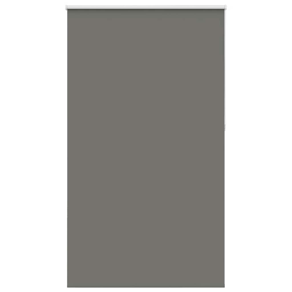 Roller Blind Blackout Grey 120x230 cm Fabric Width 116.6 cm Polyester