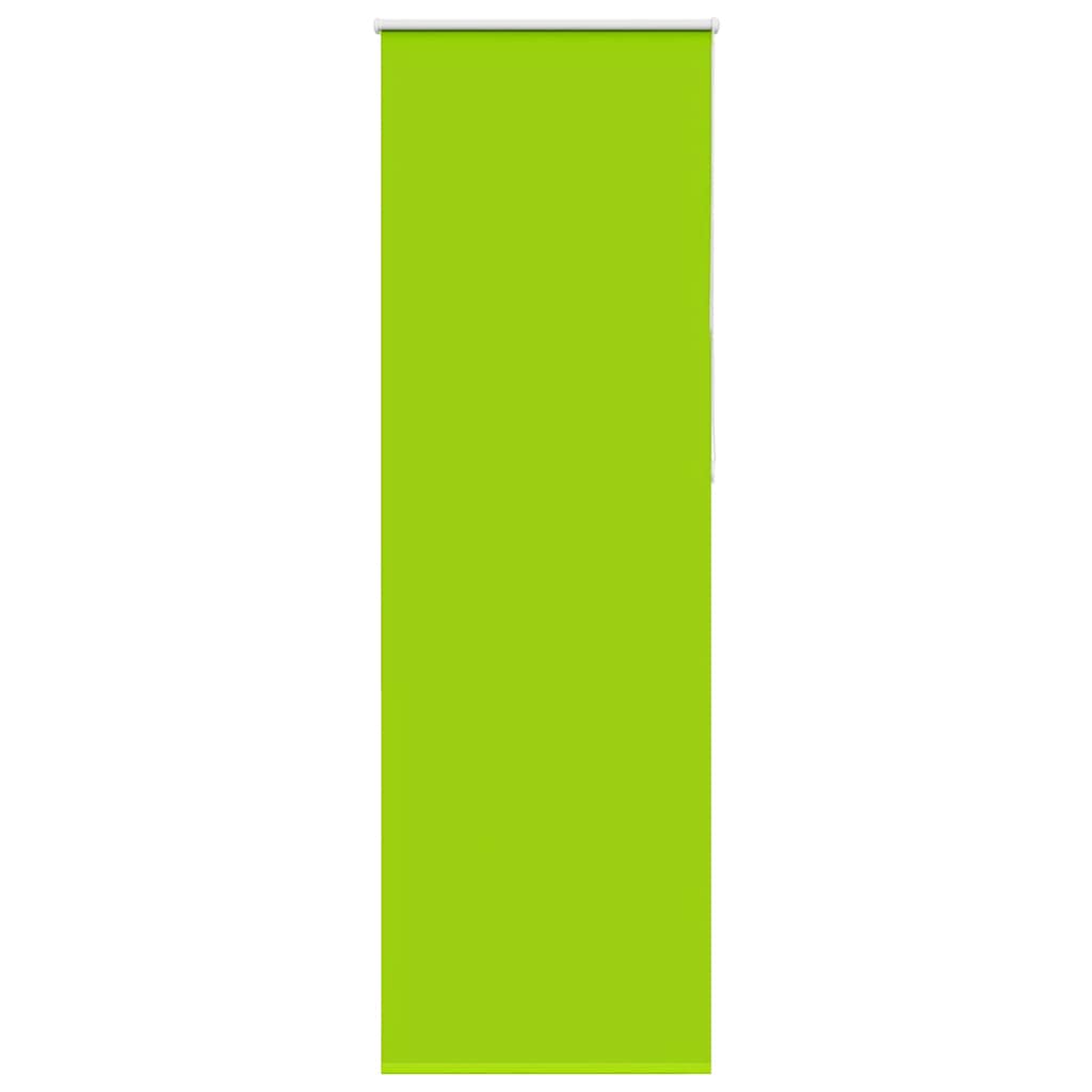 Roller Blind Blackout Leaves Green 70x210 cm Fabric Width 65.7 cm Polyester