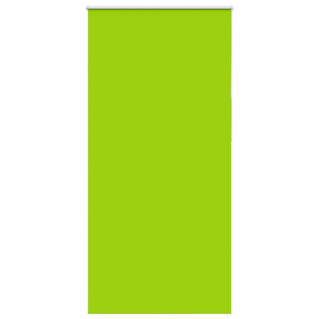 Roller Blind Blackout Leaves Green 110x210 cm Fabric Width 105.7 cm Polyester