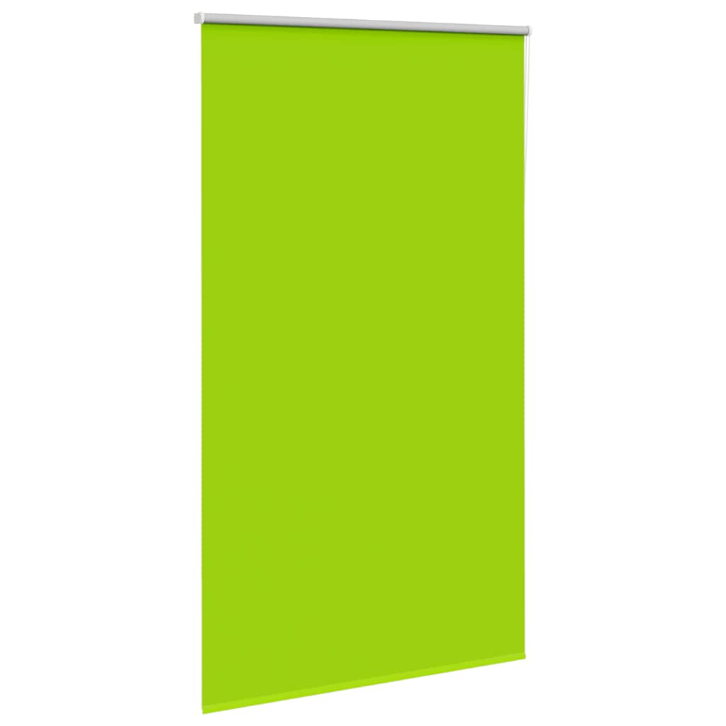 Roller Blind Blackout Leaves Green 140x230 cm Fabric Width 136.6 cm Polyester