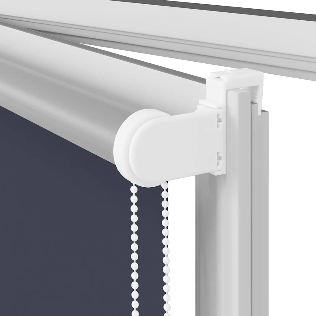Roller Blind Blackout Marine 160x150 cm Fabric Width 156.6 cm Polyester