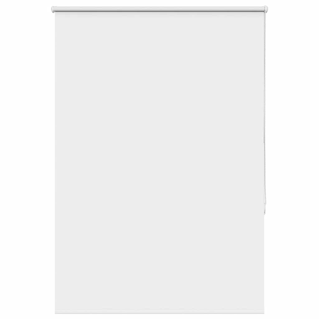 Roller Blind Blackout White 90x130 cm Fabric Width 85.7 cm Polyester