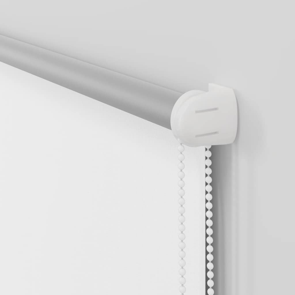 Roller Blind Blackout White 75x150 cm Fabric Width 70.7 cm Polyester