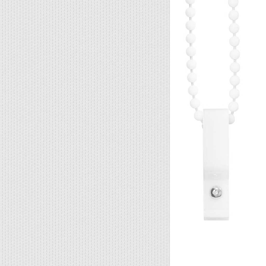 Roller Blind Blackout White 75x150 cm Fabric Width 70.7 cm Polyester
